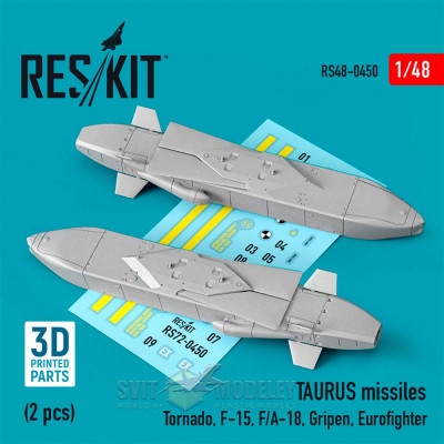 TAURUS Missiles (2 pcs) 1/48 Reskit РС48-0450