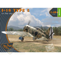 И-16 Тип 5 Ранняя версия "В небе Испании" 1/48 Clear Prop 4821