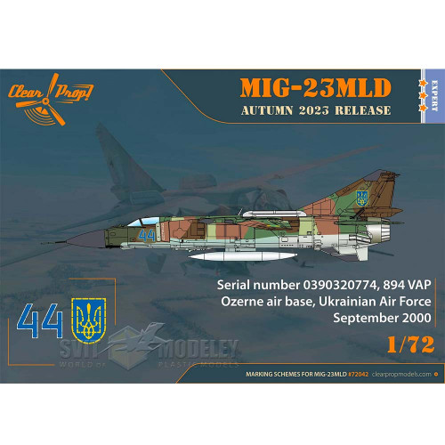 MiG-23MLD 1/72 Clear Prop Models 72042