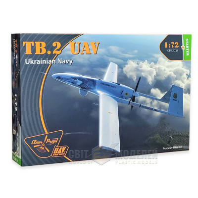 Bayraktar TB.2 UAV Ukrainian Navy 1/72 Clear Prop Models 72034