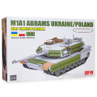 M1A1 ABRAMS Украина/Польша 1/35 RFM RM-5106 Лимитированная серия