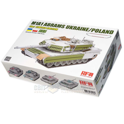 M1A1 ABRAMS Украина/Польша 1/35 RFM RM-5106 Лимитированная серия