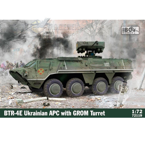 BTR-4E Ukrainian APC with GROM Turret 1/72 IBG 72119